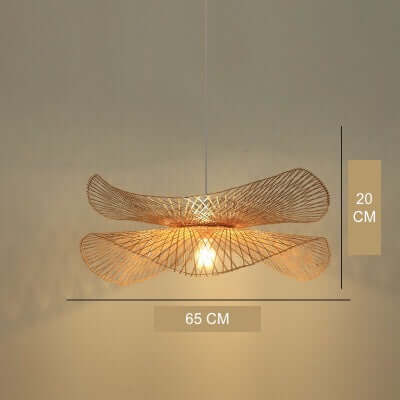 Chandelier with Japanese Zen Art Style